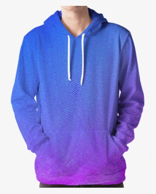 Purple Vaporwave Hoodie - Desolate Vapor95 #8229325