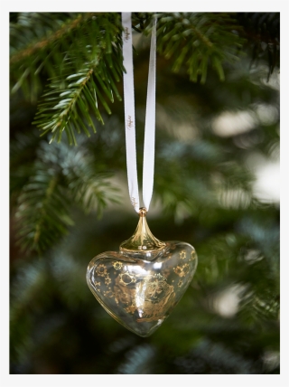 Wiinblad Christmas Heart Gold H9 Bw Christmas - Christmas Ornament #8230478