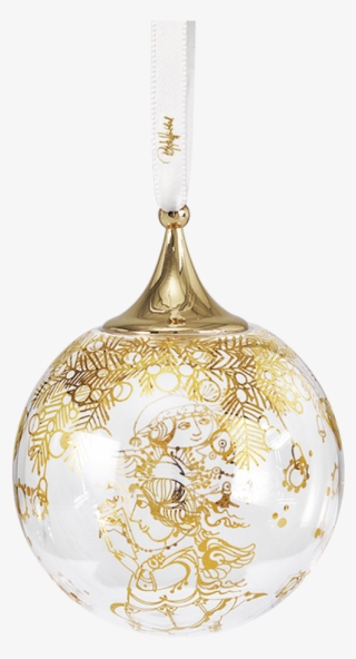 Wiinblad Christmas Bauble Gold Oe7 5 Cm Bw - Locket #8230645