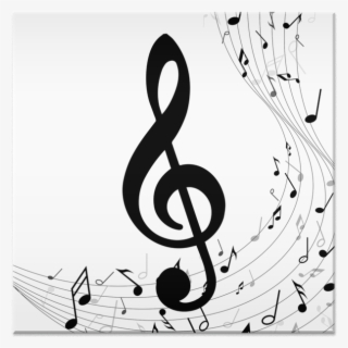 Azulejo Notas Musicais Ii De Wesley Carçadona - Treble Clef #8231685