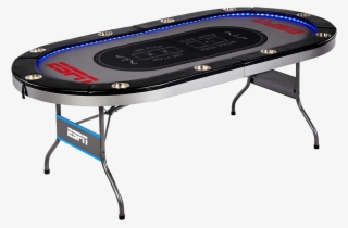 Medal Sports - Espn Foldable 10 Player Poker Table #8232355