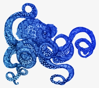 Ombre Octopus - Octopus Rug #8232396