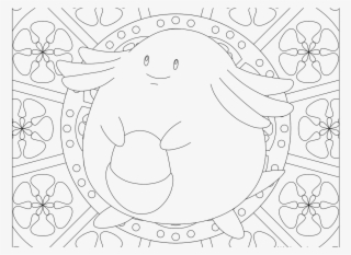 Chansey Pokemon - Adult Pokemon Coloring Pages #8232404