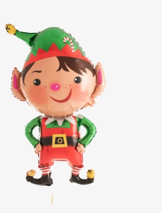 Jolly Christmas Elf Supershape - Christmas Foil Balloons #8232973