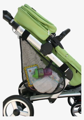 Side Sling Stroller Cargo Net - Stroller Saddle Bag #8233785
