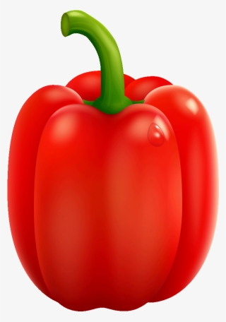Pepper Clip Art Pepper Clipart - Red Bell Pepper #8233884