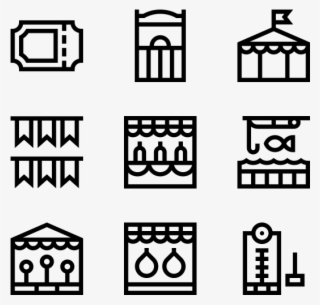 Fair - Building Icon Pack Png #8234111