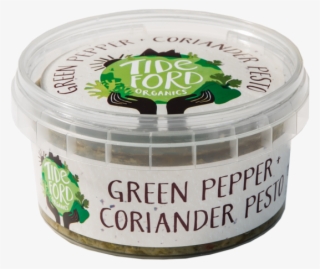 Green Pepper Coriander Pesto - Grated Parmesan #8234156