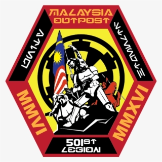 501st Legion Malaysia Outpost 10th Anniversary Patchit - 501st Legion #8234792