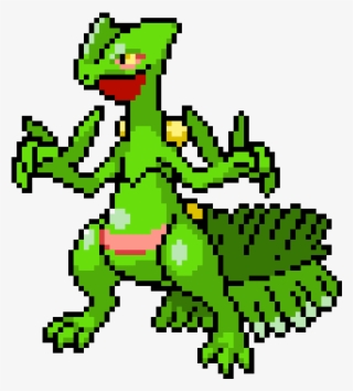 Sceptile - Sceptile Pixel Art #8235027