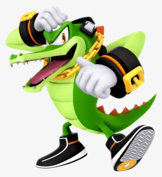 Png Black And White Stock And With This New Render - Vector The Crocodile 3d #8235031