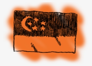 Flag Of Singapore, Where Writer Natalie Pattillo Was - Illustration #8235939