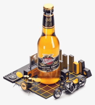 High Life - Beer Bottle #8236427