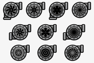 Turbocharger Vector Icons - Paper #8237485