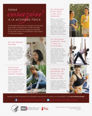 The Heart Truth, Put Your Heart Into Getting Active - Brochure #8238291