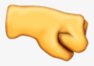 Right Facing Fist H - Side Fist Bump Emoji #8238742
