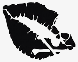 Skull Lips Decal - Kiss Of Death Lips #8239012