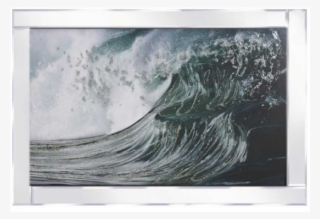 Waves Glitter Picture - Picture Frame #8239383