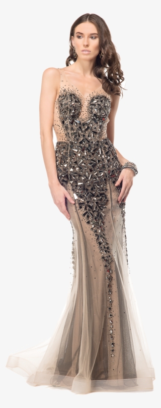 J011gm6326 - Vestidos De Alta Costura Transparente #8239728