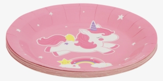 Unicorn Paper Plate - Plate #8240063