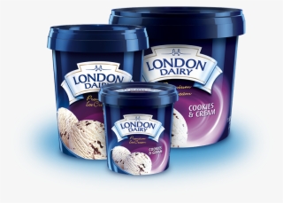 Experience The Temptation Of Pieces Of Chocolate Cream - London Dairy Ice Cream #8240147