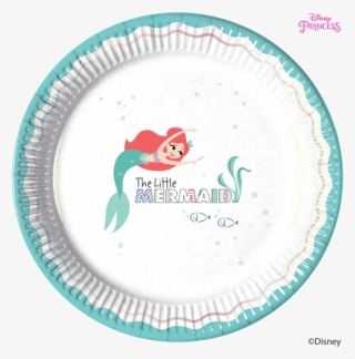 Disney Princess Ariel Under The Sea Party Paper Plates - Little Mermaid Procos #8240596