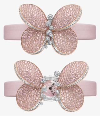 Graff Princess Butterfly White Gold & Pink Diamonds - Butterfly #8241597