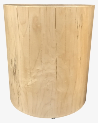 Modern Live Oak Side Table - Plywood #8241676