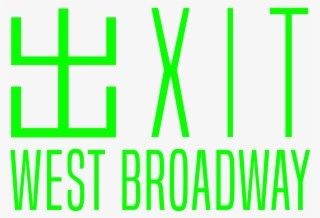 Exit West Broadway Png - Orange #8242670