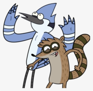 Mordecai And Rigby - Rigby Regular Show Png #8242823