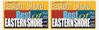 Us Best Bank Best Of Eastern Shore 2017 And 2018 Logos - Poster #8243013