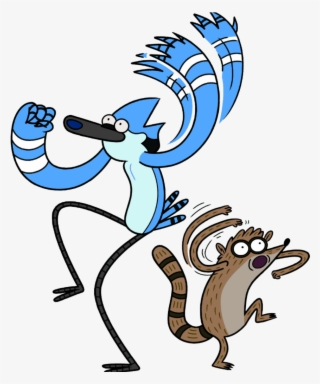 Mordecai Sticker - Regular Show Mordecai And Rigby #8243121