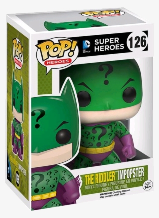 Dc Super Heroes - Riddler Impopster Funko #8244640