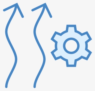 The Icon Resembles Two Squiggly Vertical Arrows That - Reinvestment Icon #8246899