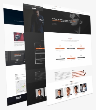 One Page Joomla Template - Brochure #8247750