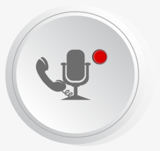 Call Rec Icon - Circle #8249854