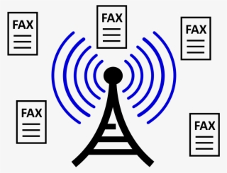 Fax Broadcasting - Radio Waves Png #8249894
