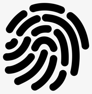 Fingerprint Filled Icon In Iphone Style - Fingerprint #8250346