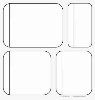 Flapbook Layered Page 4 Flap Rounded #8250490