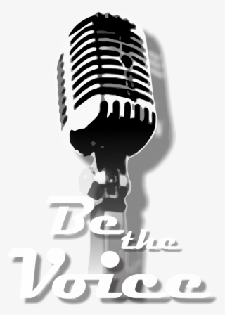 The Voice Logo Png - Mic Stencil #8250930