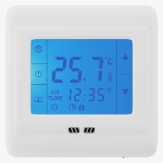 Touchscreen Thermostat 24/7 Illuminated Display - Radio Clock #8251124