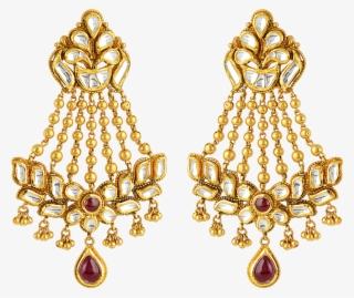 Phalak Chandelier Gold Earring Designs #8253038
