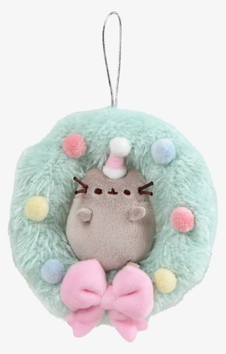 Christmas Wreath 5” Plush Ornament - Pusheen Wreath #8253191