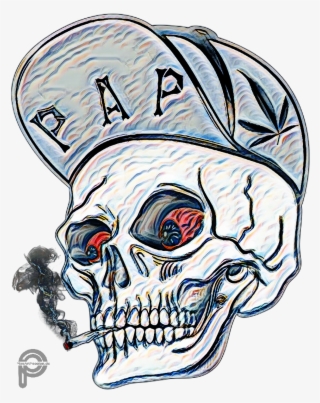 Skeletonface Sticker - Skull #8253195