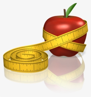 Workplace Wellness Tax Ramifications - Tape Measure Around Apple Cartoon #8253318