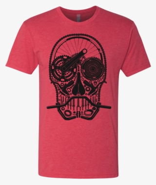 Cycling 'skull Face' Crew Neck - Meat Eater Shirt #8254001