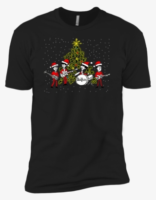 The Beatles Santa Claus Christmas Shirt Premium T-shirt - Dont Be A Pecker #8254555