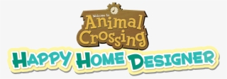 Animal Crossing Happy Home Designer - Animal Crossing Hhd Logo #8255159