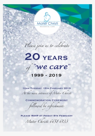 Mater Christi 20 Year Anniversary #8256576