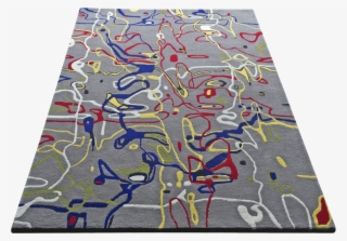 Husky Rect Scribbletime C - Beach Towel #8257547